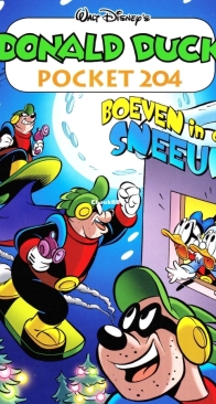 Donald Duck Pocket Serie 3 - Issue 204 - Boeven In De Sneeuw - Sanoma 2012 - Dutch