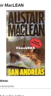 San Andreas - Alistair McLean - Dutch