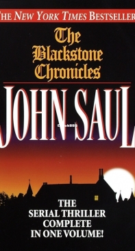 The Blackstone Chronicles - John Saul - English