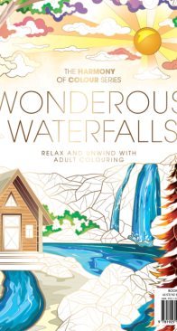 Wonderous Waterfalls - The Harmony Of Colour Series Book 113 - English