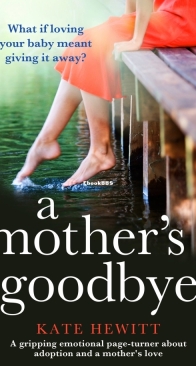 A Mother's Goodbye  - Kate Hewitt - English