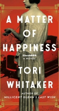 A Matter of Happiness - Tori Whitaker - English