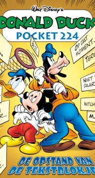 Donald Duck Pocket Serie 3 - Issue 224 - De Opstand Van De Tekstblokjes - Sanoma 2014 - Dutch